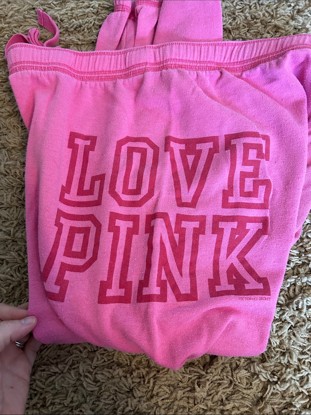 Victoria secret PINK Y2K Capri sweats size small - Picture 5 of 9